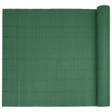Recinzione da Giardino Bifacciale Verde 1,8x3 m in PVC