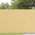 Recinzione da Giardino Bifacciale Gialla 1,8x3 m in PVC