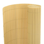 Recinzione da Giardino Bifacciale Gialla 1,8x3 m in PVC