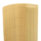 Recinzione da Giardino Bifacciale Gialla 1,8x3 m in PVC