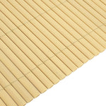 Recinzione da Giardino Bifacciale Gialla 1,8x3 m in PVC