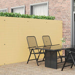 Recinzione da Giardino Bifacciale Gialla 1,8x3 m in PVC