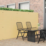 Recinzione da Giardino Bifacciale Gialla 1,8x3 m in PVC