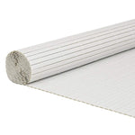 Recinzione da Giardino Bifacciale Bianca 1,8x5 m in PVC
