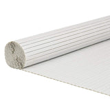 Recinzione da Giardino Bifacciale Bianca 1,8x5 m in PVC