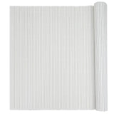Recinzione da Giardino Bifacciale Bianca 1,8x5 m in PVC