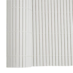 Recinzione da Giardino Bifacciale Bianca 1,8x5 m in PVC
