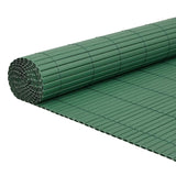 Recinzione da Giardino Bifacciale Verde 1,8x5 m in PVC