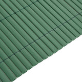 Recinzione da Giardino Bifacciale Verde 1,8x5 m in PVC