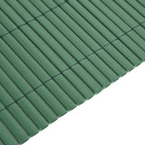 Recinzione da Giardino Bifacciale Verde 1,8x5 m in PVC