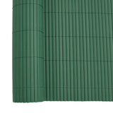 Recinzione da Giardino Bifacciale Verde 1,8x5 m in PVC