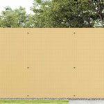 Recinzione da Giardino Bifacciale Gialla 1,8x5 m in PVC