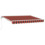Struttura della tenda Arancione e Nero 250 x 200 cm
