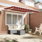 Tenda Retrattile Arancione 250 x 200 cm Tessuto