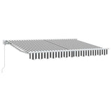 Struttura della tenda Antracite e Bianco 250 x 200 cm