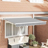 Struttura della tenda Antracite e Bianco 250 x 200 cm