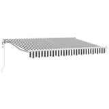 Struttura della tenda Antracite e Bianco 250 x 200 cm