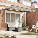 Tenda Retrattile Beige 250 x 200 cm Tessuto