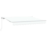 Tenda Retrattile Bianco 250 x 200 cm Tessuto