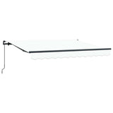 Tenda Retrattile Bianco 250 x 200 cm Tessuto