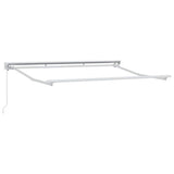 Tenda Retrattile Crema 300 x 200 cm Poliestere e Metallo
