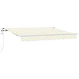 Tenda Retrattile Crema 300 x 200 cm Tessuto
