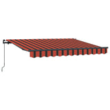 Tenda Retrattile Arancione 300 x 200 cm Tessuto