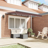 Tenda Retrattile Marrone 300 x 200 cm Tessuto