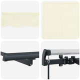 Tenda Retrattile Crema 350 x 200 cm Tessuto