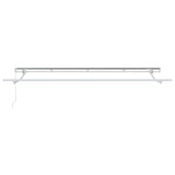 Tenda Retrattile Rigato Blu 350 x 200 cm Tessuto