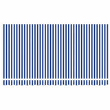 Tenda Retrattile Rigato Blu 350 x 200 cm Tessuto