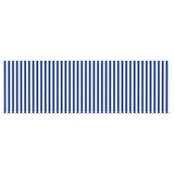 Tenda Retrattile Rigato Blu 350 x 200 cm Tessuto
