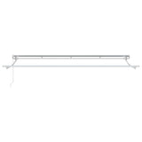 Tenda Retrattile Crema 350 x 200 cm Poliestere e Alluminio