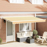 Struttura della tenda Giallo e Bianco 350 x 200 cm