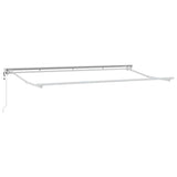 Tenda Retrattile Borgogna 350x200 cm Tessuto