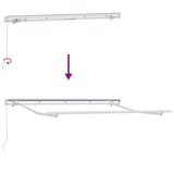 Tenda Retrattile Antracite 350 x 200 cm Tessuto