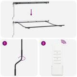 Tenda Retrattile Multicolore 350 x 200 cm