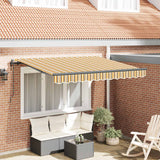 Tenda Retrattile Giallo 350 x 200 cm Tessuto