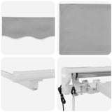 Struttura della tenda Grigio chiaro 350 x 200 cm