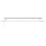 Tenda Retrattile Crema 400 x 200 cm Poliestere e Alluminio