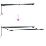 Tenda Retrattile Crema 400 x 200 cm Tessuto