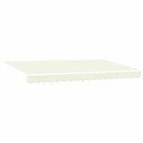 Tenda Retrattile Crema 400 x 200 cm Poliestere e Alluminio