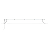 Tenda Retrattile Crema 400 x 200 cm Poliestere e Alluminio