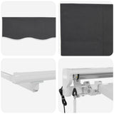 Struttura della tenda Antracite 400 x 200 cm