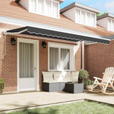 Struttura della tenda Antracite 400 x 200 cm