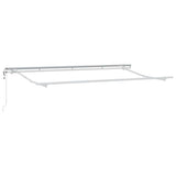 Tenda Retrattile Antracite 400 x 200 cm Tessuto