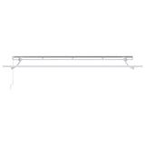Tenda Retrattile Antracite 400 x 200 cm Poliestere e Alluminio