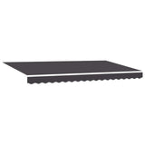 Tenda Retrattile Antracite 400 x 200 cm Poliestere e Alluminio