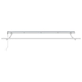 Tenda Retrattile Grigio chiaro 400 x 200 cm Tessuto
