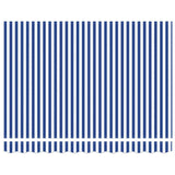 Tenda Retrattile Blu e Bianco 300x250 cm Tessuto